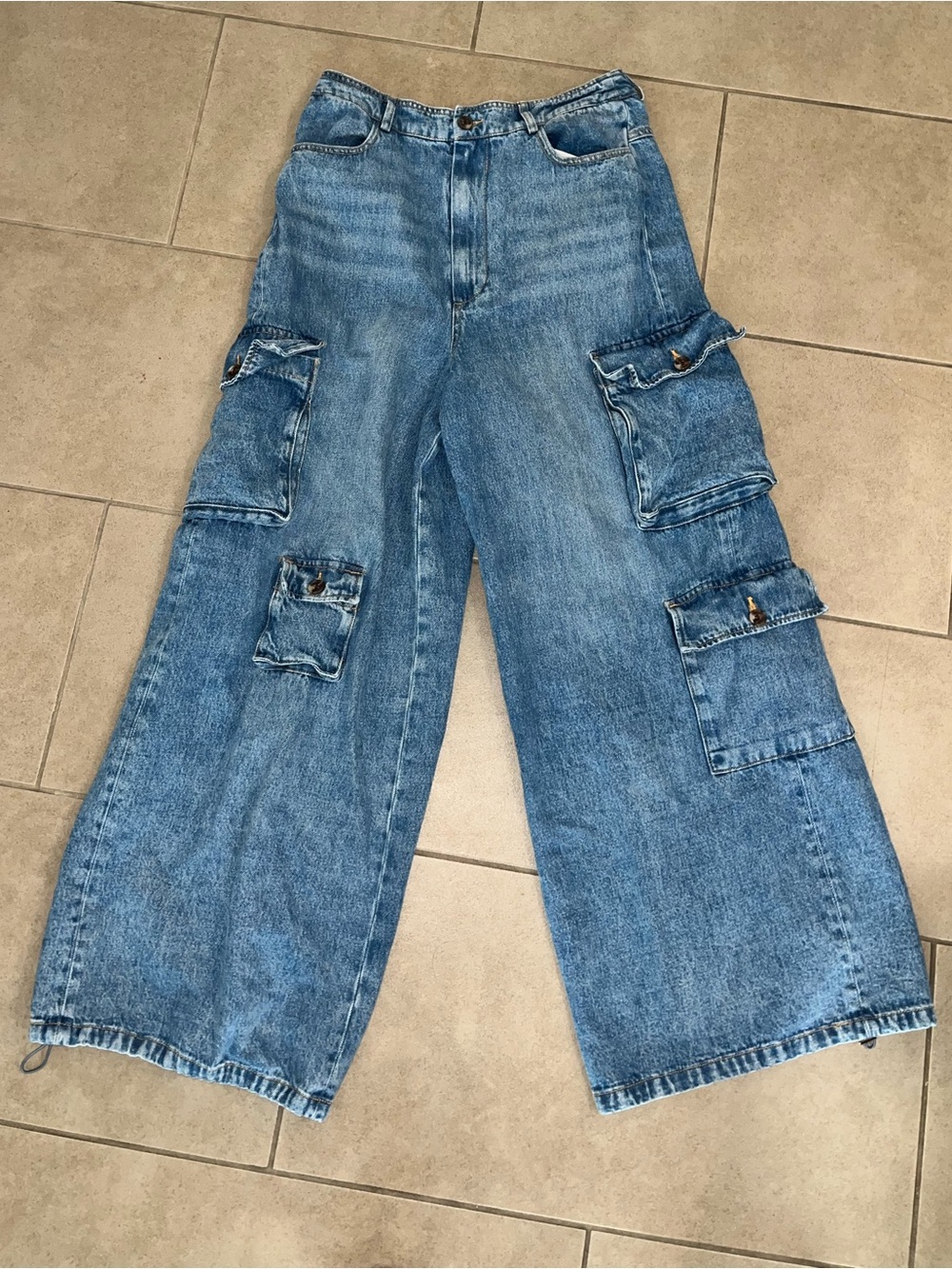 The Frankie Shop women’s cargo jeans